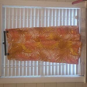 Tahari Wide-leg Cropped Pants L